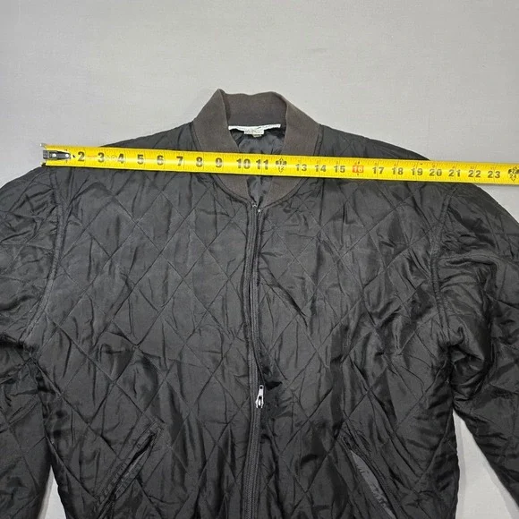 Vintage‎ 80s Silk Quilted Bomber Jacket Jonathan Martin Womens Medium Retro - Picture 6 of 12